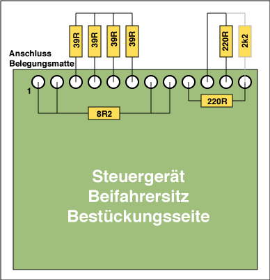 Sitzbelegungsmatte überprüfen - wie ? - Seite 2 - Ha